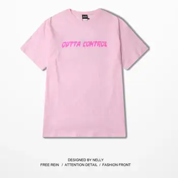 Casual Femei T-shirt Harajuku Supradimensionat tricou Mujer de Vara Femei Topuri 2020 Alb Roz Tricou Femme Plus Dimensiune T-shirt Maxi