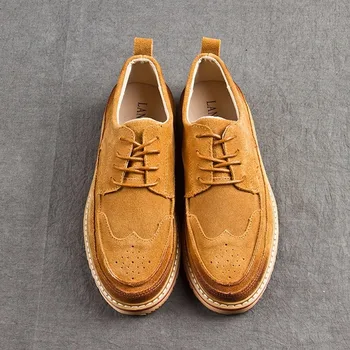2019 Primăvară Bărbați Panza Pantofi pentru Bărbați Adidași de Moda Bărbați Confortabil Mens Pantofi Casual Dantela-Up Pantofi pentru Condus buty meskie X11-17