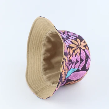 Unisex Vara Pliabil Panama Pălărie Găleată Femei Exterior Din Bumbac De Pescuit, De Vânătoare Pălărie Bărbați Reversibile Găleată Cu Capac Chapeau Palarie De Soare