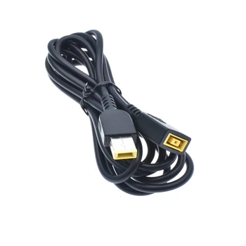 DC Pătrat Mufă USB de sex Feminin La Masculin Adaptor Convertor Cablu Conector Cablu pentru Lenovo Thinkpad Adaptor Încărcător