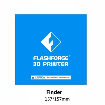 5pcs Flashforge Finder-Finder 2 157*157mm Albastru Pat Încălzit Caseta Print Autocolant Construi Placă de Bandă
