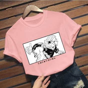 Anime-ul japonez Jujutsu Kaisen Tricou de Vara Topuri Grafic Teuri Rece Unisex T-shirt de sex Masculin
