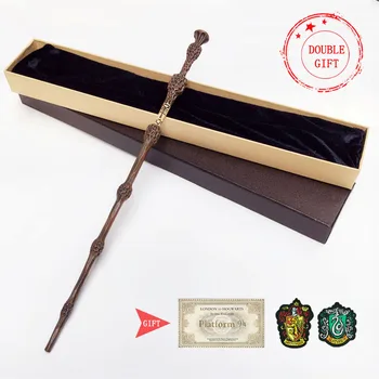 Metal de Bază Baghetă Magică 20 de Tipuri de Olari Cosplay Dumbledore cap-de-mort Malfoy Plesneală Ron Baghete Jucarii Copii Bilet Insigna Ca Cadou