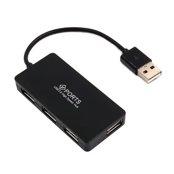 VONETS Slim Portabil Ușor de Mare Viteză USB 2.0 Hub 4 Port Micro USB Splitter Hub pentru Laptop PC Accesorii calculatoare noi