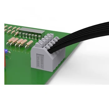 Primăvara PCB terminal de conectare KF250-2,5 mm/2,54 mm/3.5 mm/7.0 mm distanțare șurub de primăvară apăsați terminal poate fi îmbinat 250A/250B
