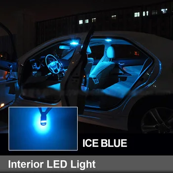 10buc Nici o Eroare Alb Canbus LED Interior Hartă Dom Lectură Kit de Lumina Pentru Volvo S70 Sedan 1998 1999 2000 Lampa plăcuței de Înmatriculare