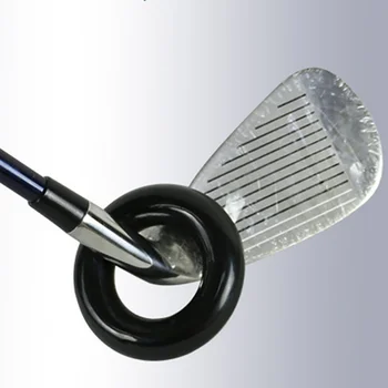 4buc Diametru Exterior 6 cm Metal Rotund Greutate Putere Leagăn Inel Pentru Cluburi de Golf Warm Up Golf Ajutor pentru Formare Black & Red Golf Weighte