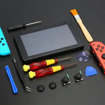 Multifunctional Instrument De Reparații Stabilite Pentru Nintendo Comutator Gamepad Joystick Set Demontați Instrument De Șurubelniță Pensete Rangă Set