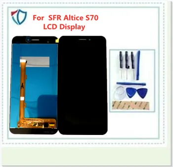 Display LCD + Touch screen Pentru SFR Altice S70 5.5 digitizer senzor panou lentilă de sticlă de Asamblare