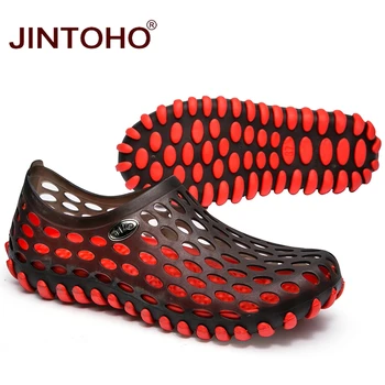 JINTOHO Noi 2017 Faimosul Brand Casual Barbati Sandale de Moda din material Plastic Sandale de Vara Pantofi de Plaja si Apa Pantofi Papuci Rapid de Transport maritim