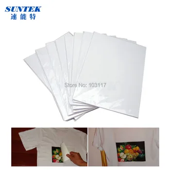 50sheets/lot Inkjet Hârtie de Transfer de Căldură pentru Lumina de Culoare Tesatura Dimensiune A4 Fier Pe hârtie de transfer de căldură inkjet Termo-transfer de hârtie
