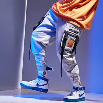 Hip Hop Panglici Design Jogger Pant Barbati Casual Pantaloni Cargo pantaloni de Trening Glezna-Lungime 2019 Bărbați Streetwear Jogging Pantaloni