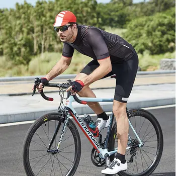 2020 Bărbați Vară Ciclism Triatlon Echipa Pro Haine de Ciclism MTB de Ciclism Salopete pantaloni Scurți Gel Căptușit cu Bicicleta Purta Tricou Ropa Ciclismo