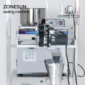 ZONESUN Automată 2-50G Uscat Masive de Putere Hardware Piuliță Automat Pudra de Ceai Val de Cereale Split de Umplere de Etanșare Mașină de Ambalare