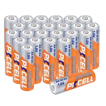 4x PKCELL Baterie AA NiZN Ni-Zn 2500MA 1.6 V Piloți Rechargeables AA Baterie Reîncărcabilă Pentru RC Mobil de Jucărie