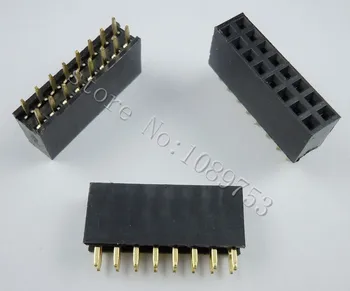50pcs 2x8 Pin 2.54 mm, Rând Dublu Feminin Pin Header 16P PCB Conector Soclu