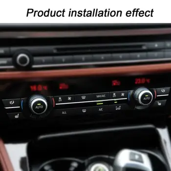 12pcs ABS Negru Buton Tasta Caps/C Comutator Încălzitor de Kit Corectă a conectorului pentru BMW F07 GT/F10/F11 F01/F02