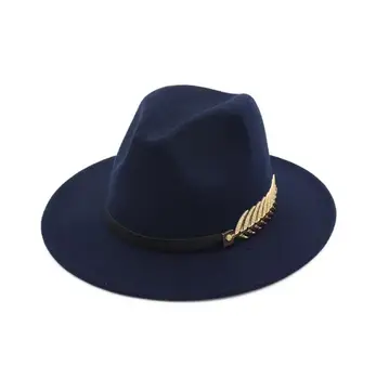 Special Pălărie De Fetru Bărbați Pălării Fedora Epocă Trilby Capace De Lână Fedora Cald Jazz Pălărie Chapeau Femme Feutre Pălărie