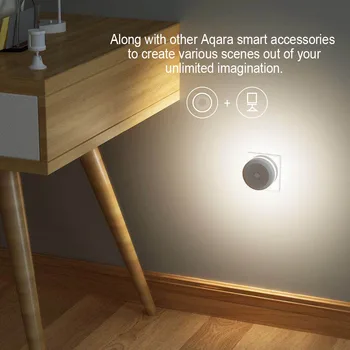 Xiaomi Hub Aqara Gateway-ul cu Led-uri RGB lumina de noapte de Inteligent Pentru a lucra cu Apple Homekit și aqara App inteligent pentru xiaomi smart home