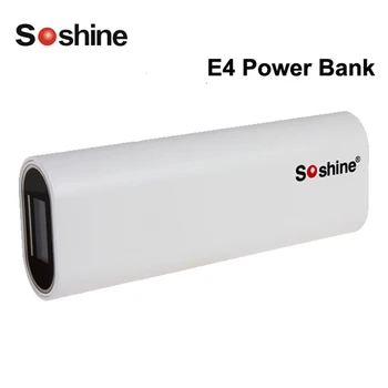 Soshine E4 Banca de Putere Dual USB Interfață cu 2 x 18650 Slot Portabil Putere Banca