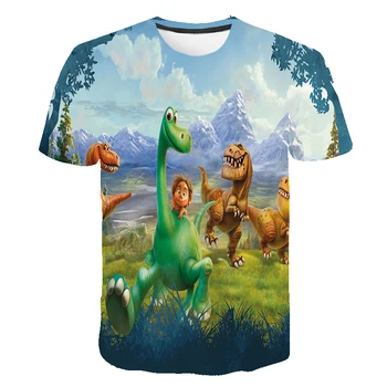 Costum de Halloween Dinozaur t camasa Pentru Baieti Haine Copii tricou Animal Baby Boy tricou Copii Maneca Scurta Fete de Îmbrăcăminte