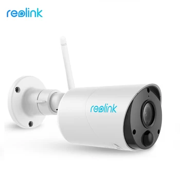 Reolink Argus Eco Camera IP Wireless de Exterior Cam de Securitate 1080p Reîncărcabilă Baterie Camera de Supraveghere cu PIR