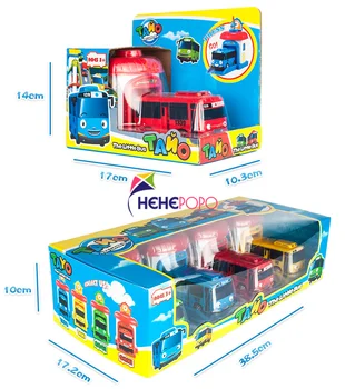 De Dimensiuni mari 4buc / Set de Ejecție Autobuz de Jucărie Model Tayo Autobuz Mașină de Jucărie Diecasts & Vehicule de Jucărie Auto Copii Jucarii Vehicul pentru Copii Juguetes