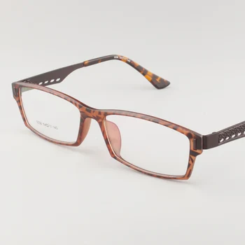 Dreptunghi Plin Rim Cadru/ Greutate de Lumină/ Flex Eyeglases/ Rxable Ochelari/ Bărbați Ochelari/ TR90 Cu Metal 5006
