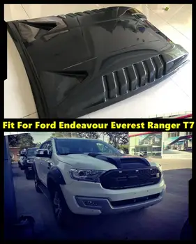 Negru Mat Capota Scoop Capota Pentru Ford Ranger Wildtrack T7 Pentru Ford Eforturi Everest 2016 2017 2018 2019