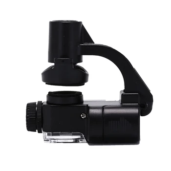 Obiectiv Macro 90X Telefon Mobil Microscop, Lupă cu LED Instrumente de Mărire Cu Micro Camera video Clip Zoom Optic Lupa