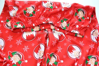 Big BOY rosu Set Haine Copii Toamna Iarna Craciun Seturi de Pijamale pentru Copii Xmas Sleepwear Haine 4-10T