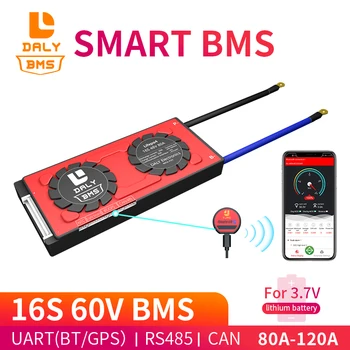 18650 smart Li-ion 16 60V BMS 48V 80A 100A 120A Bluetooth 485 la dispozitivul USB POATE NTC UART împreună Leu LiFePO4 LTO Baterii