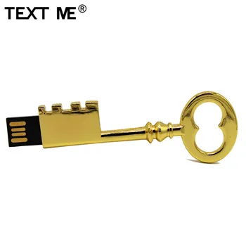 TEXTUL MI 2018 capacitatea reală galben model cheie usb2.0 4GB 8GB 16GB 32GB 64GB pen drive USB Flash Drive cadou creativ Pendrive