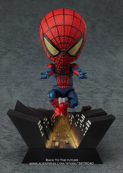 Disney Marvel spider versiune Q 10cm Figura de Acțiune Anime Mini Decor din PVC Colecție de Figurine model de Jucărie pentru copii cadouri
