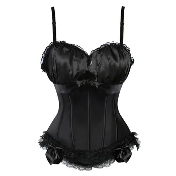 Caudatus bretele corset bustiera bască burlesc moda overbust corset lenjerie sexy topuri corsetto îmbrăcăminte reglabil