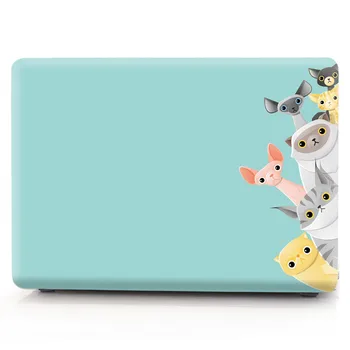 Drăguț Caz pentru Macbook Air 13 2020 A2179 Sclipici Mat Clar Panda Delfin Laptop Acoperire pentru Macbook Pro 13 inch 2020 A2289 A2251