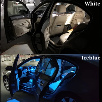 9Pcs Lampă cu LED-uri Becuri de Mașină Pachet de Interior Kit Pentru Perioada 2009-Toyota verso Harta Cupola de Lumină de inmatriculare auto led accesorii