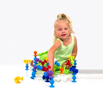 Noi Blocuri Moi Copii DIY Fraier Amuzant Silicon Model de Bloc de Construcție Băieți Fete Jucării Pentru Copii, Cadou de Crăciun