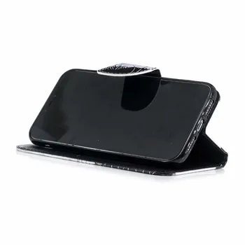 COOLY Portofel din Piele Flip-Caz Pentru iPod touch 5 6 Cover Pentru iphone 5S 5 6 SE 6S 7 8 Plus X XR XS Max Pisica Frunze de Marmură Telefon Coque
