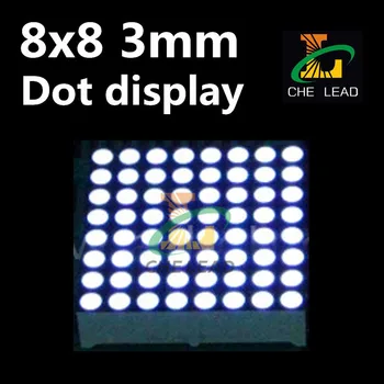 8*8 Alb 3mm evidenția LED 32*32mm dot matrix display module de 8X8 dot matrix modul anod comun