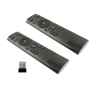 Q5 Aer Mouse-ul Bluetooth Voice Control de la Distanță Pentru Smart TV Android Box IPTV Wireless 2.4 GHz Voce de la Distanță de Control Cu Receptor USB