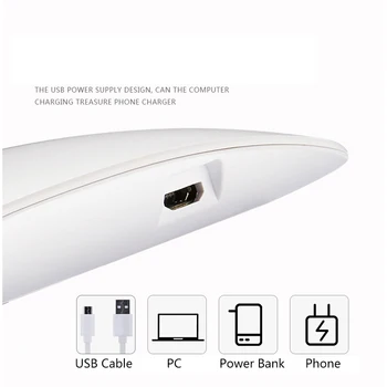 RS UNGHII 6W Unghii Uscător de Mini Lampa LED UV Lanterna Portabil Cablu USB pentru unghii cu Gel Unghii Uscător de nail art instrument de echipamente Manichiura