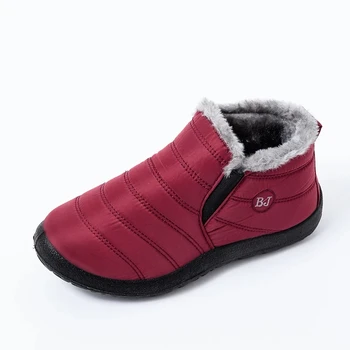 2020 Femei Noi e Cald Cașmir Glezna Cizme Pantofi în aer liber Scurt de Bumbac Căptușit cu Pluș Gros de Casmir