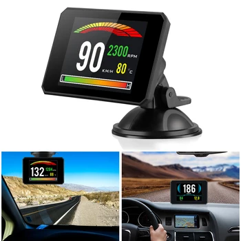 Accesorii auto OBD2 Masina Proiector Head Up Display Proiecție Pe Parbriz Vitezometru Gps Hud Obd2 Display Auto Proiector