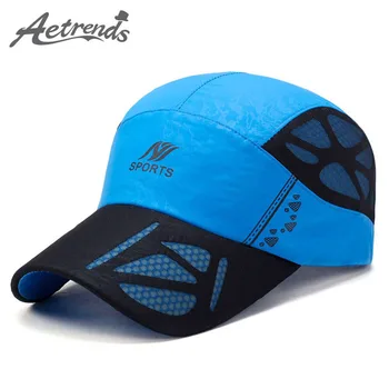 [AETRENDS] de Vară Șapcă de Baseball pentru Bărbați Respirabil cu Uscare Rapida, Plasă de Pălării pentru Femei Parasolar Capace Z-5075