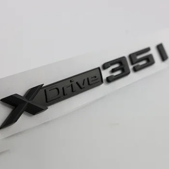 Negru complet XDrive 20i 25i 28i 30i 35i 40i 50i Fender Emblema, Insigna pentru BMW Noul X1 X2 X3 X4 X5 X6 X7 Styling Auto Portbagaj Autocolant