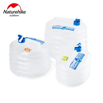 Naturehike 15L pliere pliabil apă potabilă sac în aer liber, camping, picnic apă recipient găleată masina de apă transportator container