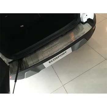 Pentru Ford Ecosport 2018 2019 Masina din Oțel Inoxidabil auto Bara Spate Protector Prag Portbagaj Spate garda benzii de Rulare Placa styling Auto