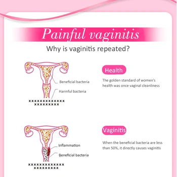 6 Pastile/cutie Îngustă Rejuvenare Vaginală Relief Vaginale Relaxare Probiotice Psihiatru Yoni Vaginale de Strângere a Reduce Mâncărime