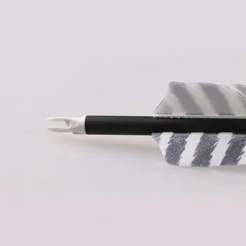 Huntingdoor Săgeți de Carbon 32 inch Săgeți de Vânătoare cu 4 inch Real Pene de Direcționare Săgeți cu Înlocuire Șurub-In varfuri de vanatoare